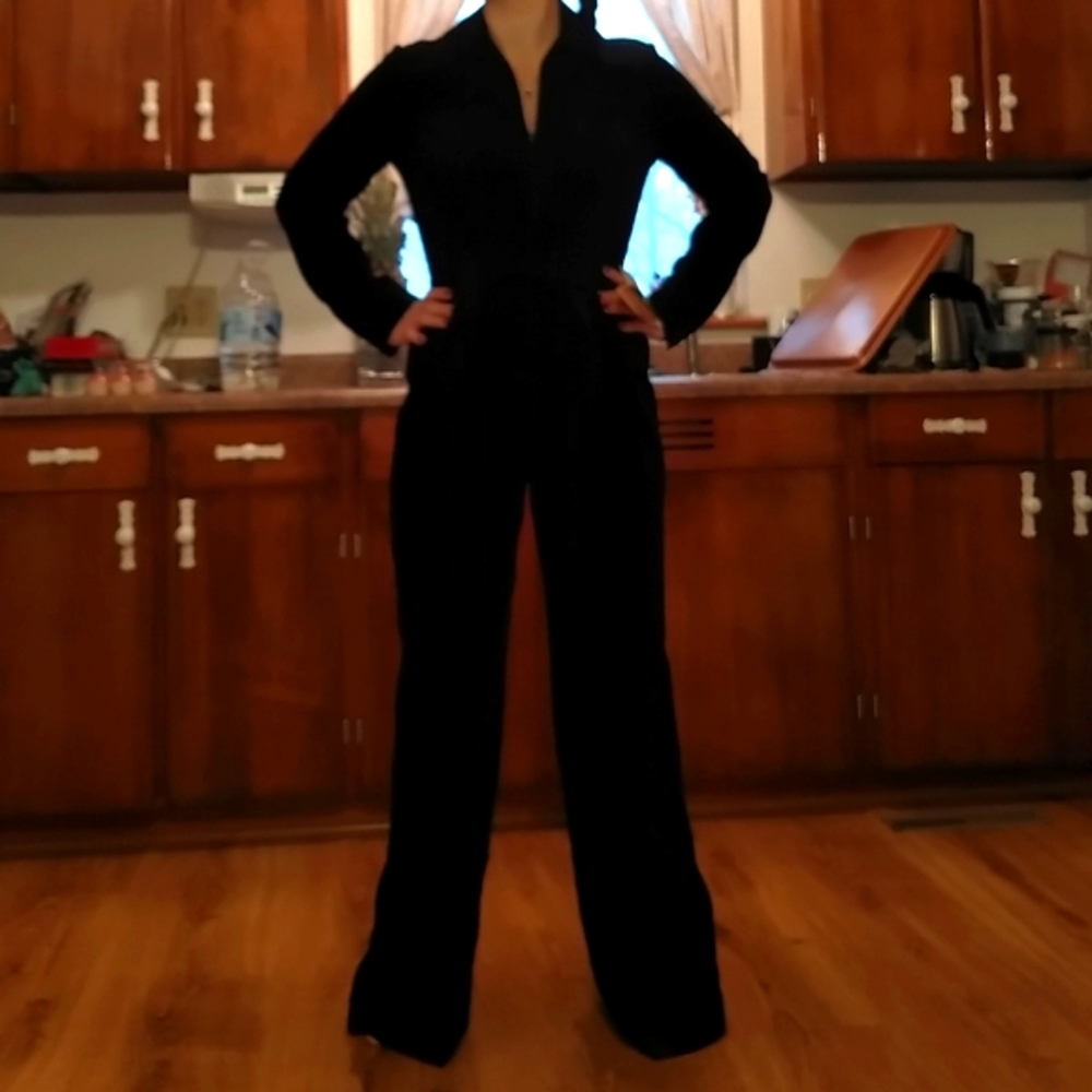 NWT Vintage Velveteen jumpsuit